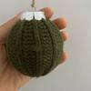 Háčkované koule Vánoční ozdoby Ručně pletené koule Ozdoby na vánoční stromek Rustikální závěsná dekorace pro zimní svátky Domácí dekorace
