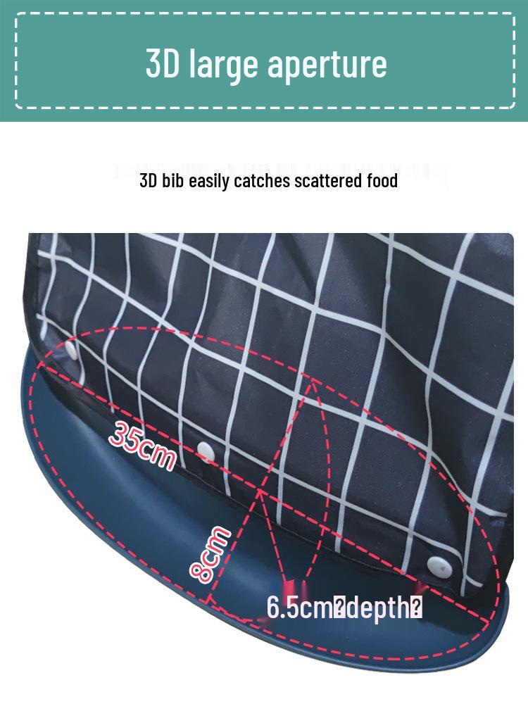 Waterproof Adult Feeding Bib for Elderly - Large Size Saliva Apron