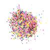Circle Shape Chunky Glitter Cosmetic Nail Art Flakes Festival Crafts Sequins 50g