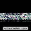 2 3 4mm Natürliche Facettierte Citrin Fluorit Amethyst Steinperlen Runde Mineralperlen Für Schmuckherstellung DIY Armband Zubehör