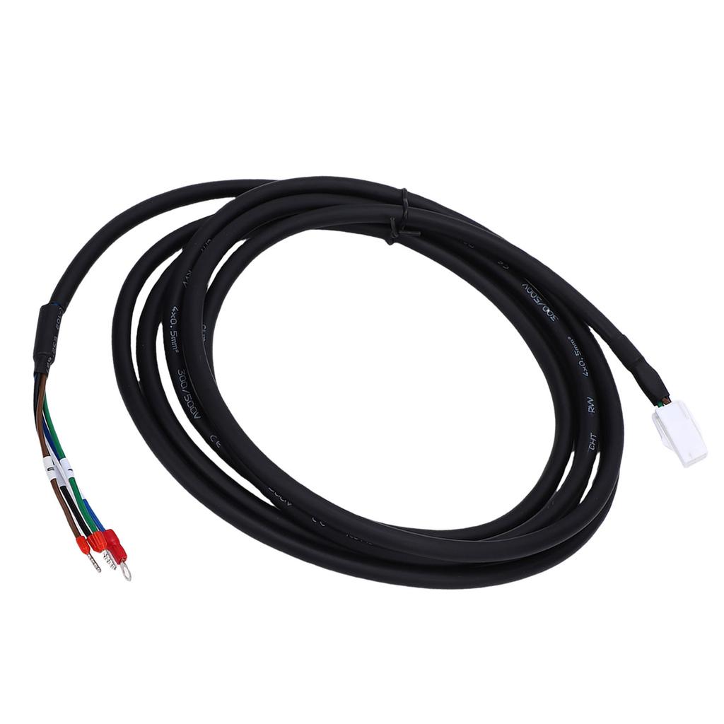 Servo Motor Low Power Power Cable Fit for A4 A5 A6 Flame Retardant Soft Easy Wiring 3.0m