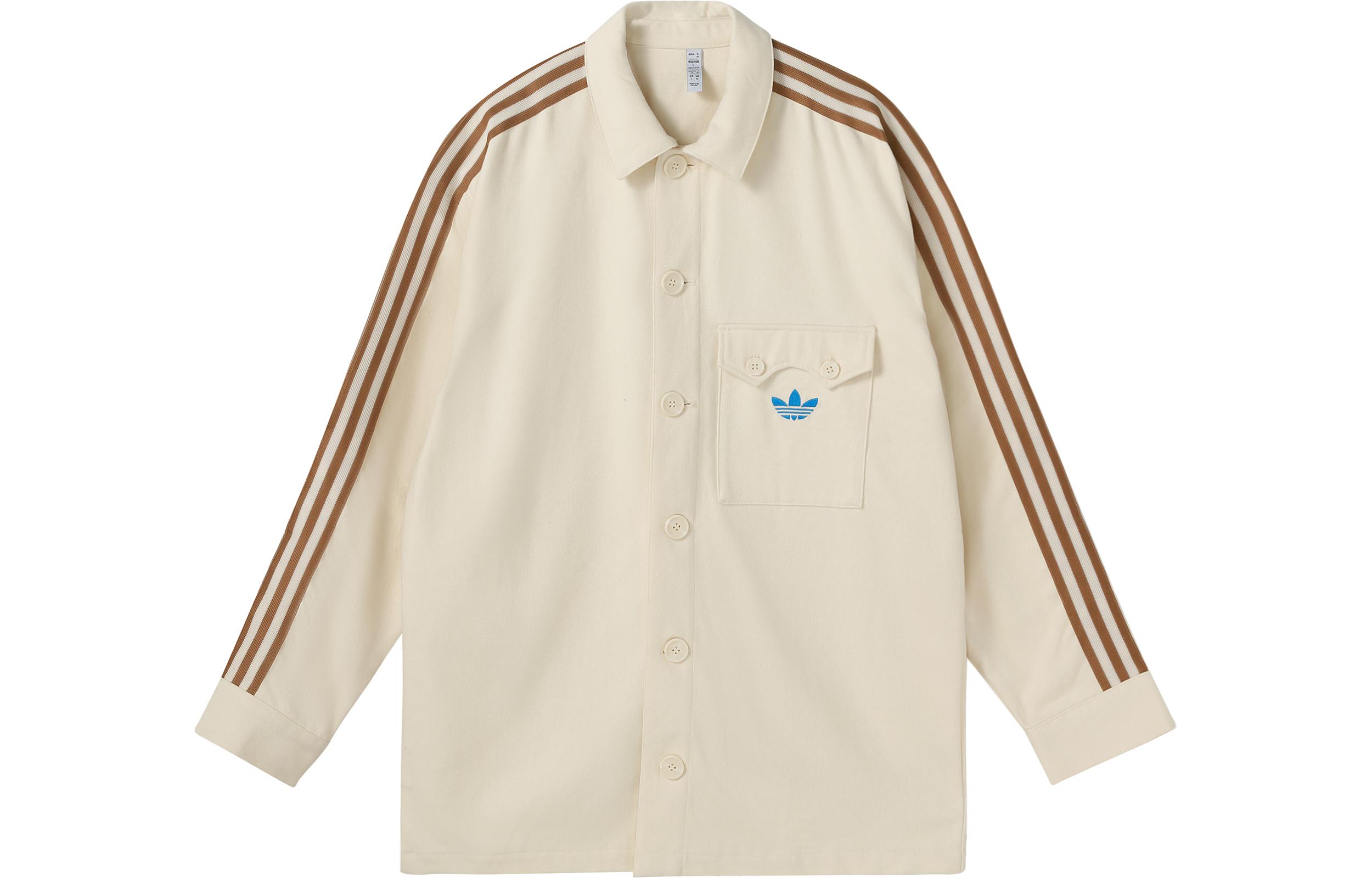 Adidas Originals Adicolor 70s Jacket Men s Beige Yellow IP6988 S