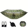 Outdoor Camping Hammock with Mosquito Net and Sunshade