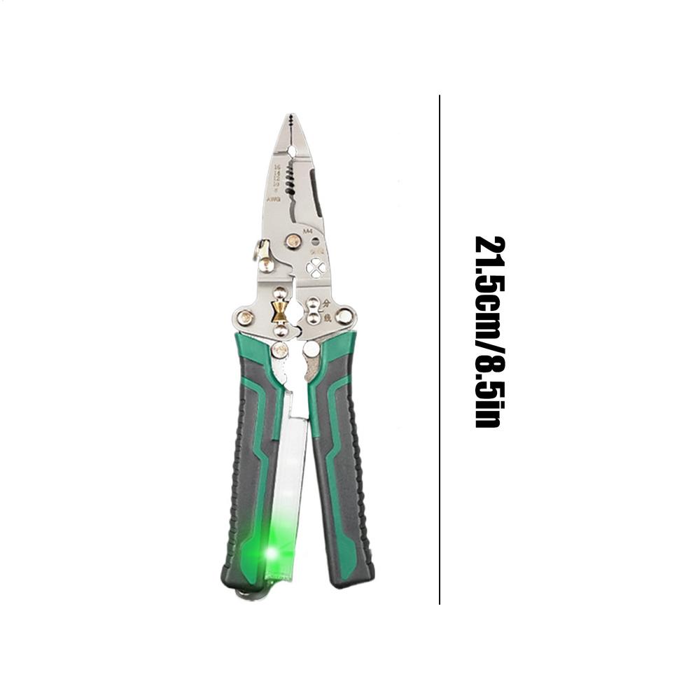 Инструмент для зачистки проводов Электрический стриппер Эргономичная ручка Прецизионный кабельный резак Для промышленного обслуживания Сетевого кабеля