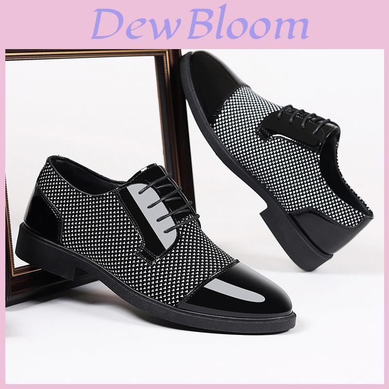 Leather Loafers With Breathable Pu Material For Casual Men