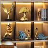 Retro Violin Ornament: Creative Minimalist Home Accessory for Living Room, TV Cabinet, or Bookcase.