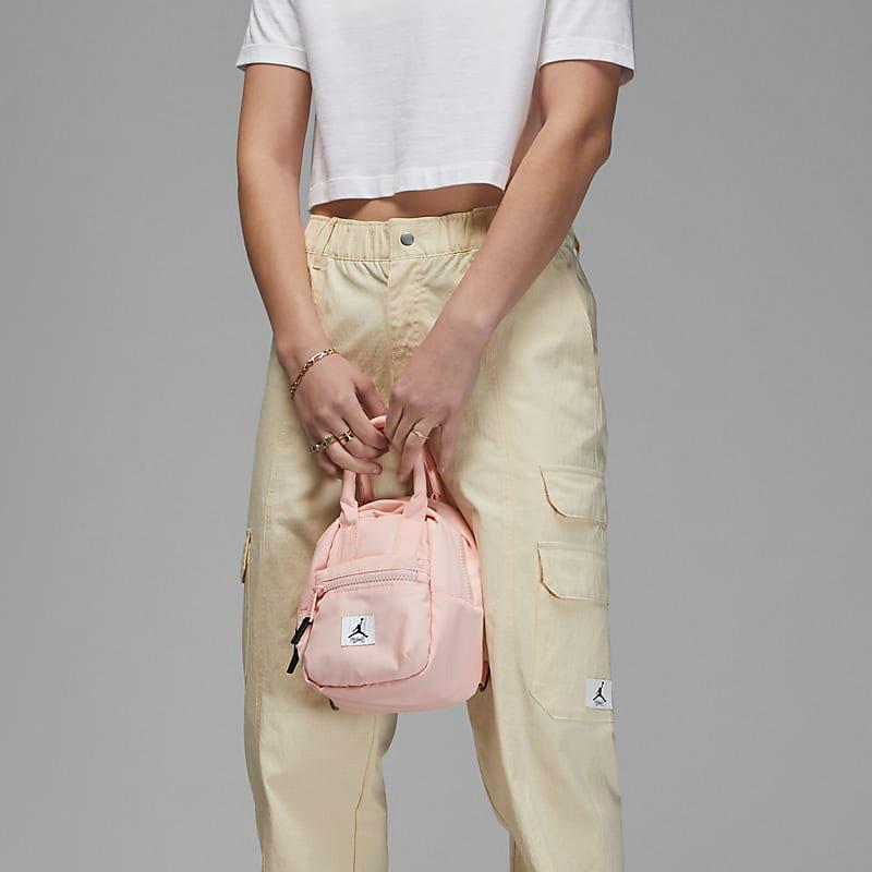 Jordan Cotton With Nylon Backpack Mini Women's Pink Jordan WA0729-X24
