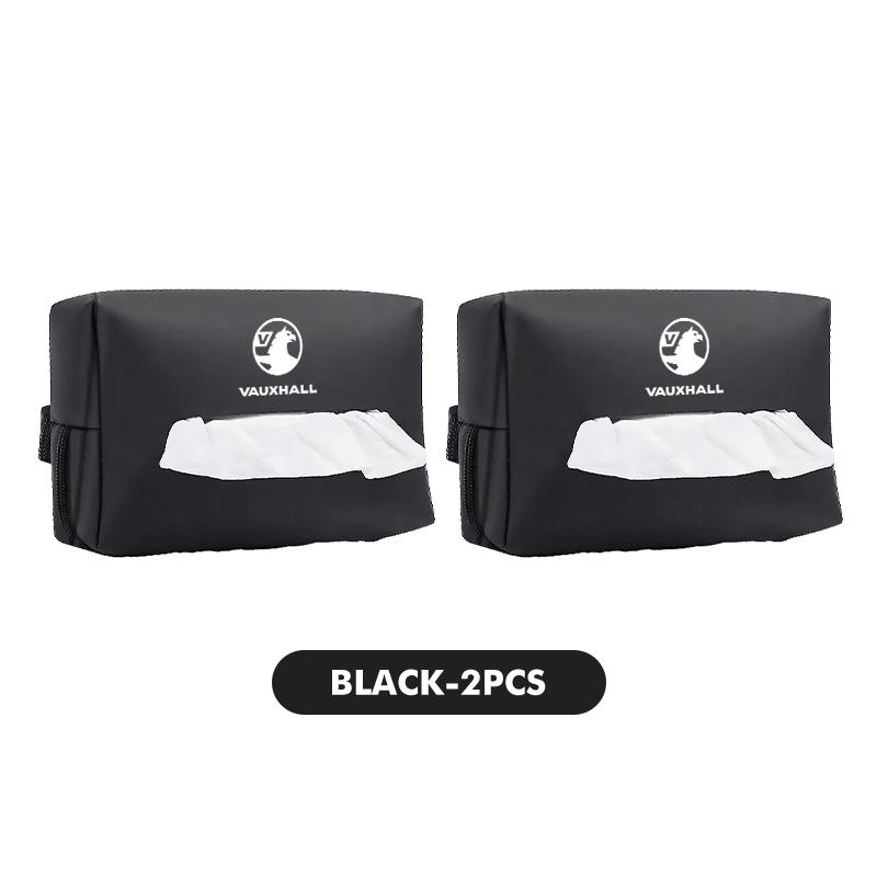 Leather Car Seat Tissue Box Hanging Bag Headrest Paper Cover For Vauxhall Tigra Corsa VXR Astra D G J H Zafira Vectra