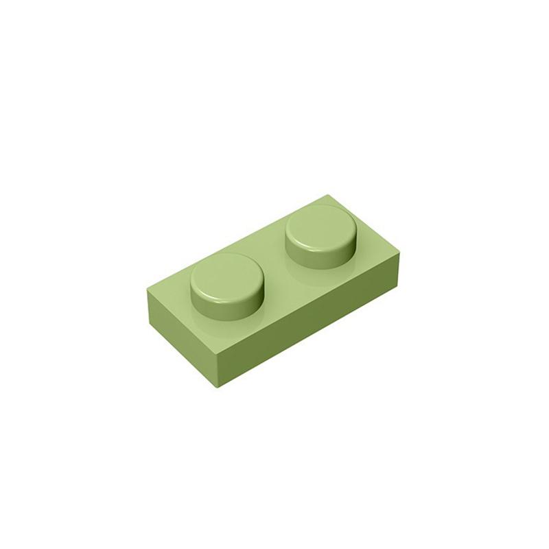 60pcs/lot 3023 DIY Blocks Building Bricks Thin 1X2 Educational Assemblage Construction Toys for Children Compatible With Brand