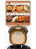 Oil-Absorbing Air Fryer Paper Liners, Food Grade, Oven-Safe, Oil-Proof Silicone Baking Cups