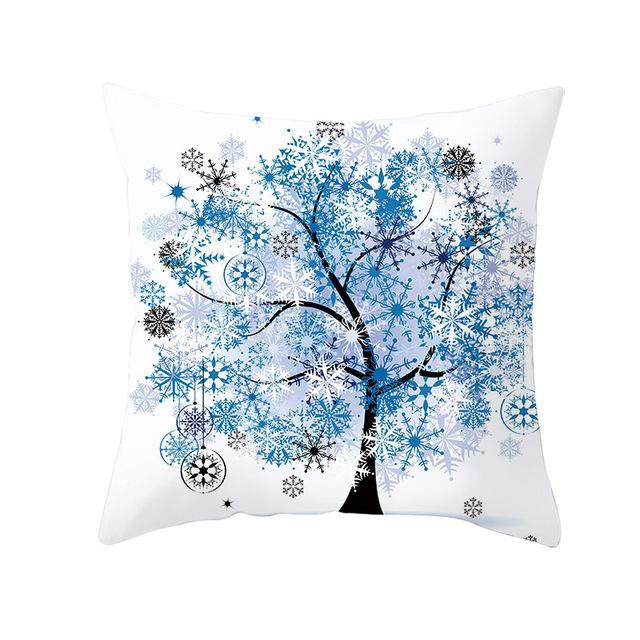 Colorful Tree Printing Decorative Pillowcase Colorful Tree Pillow Case Polyester Tree Pattern Pillow Cover Kussensloop Zt287