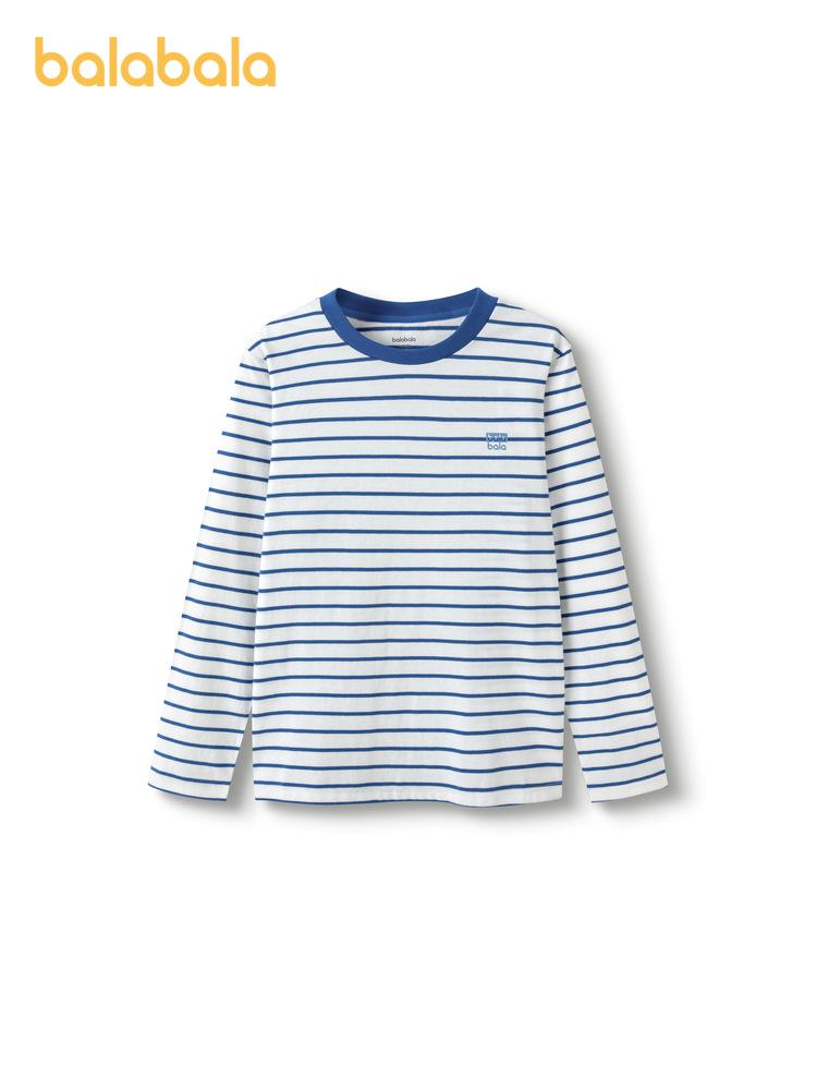 Balabala Kids' Long-Sleeve T-Shirt 2025: Spring & Autumn Style for Boys & Girls