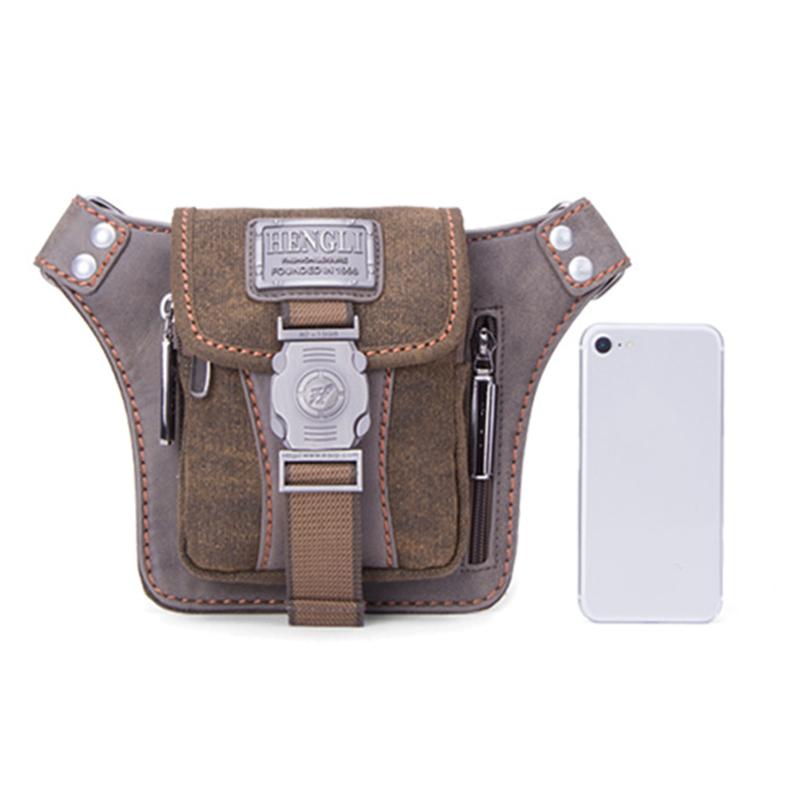 Casual Retro Satchel Messenger Bag Canvas Waist Packs Unique Canvas Bag