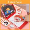 Wooden Magnetic Dress Up Puzzle For Kids With Character And Profession Themes For Early Learning Development