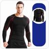 Men's T shirt Tights Sports Elastic quick-drying Compression Long Sleeve Fitness clothing Running Training clothing S M L XL XXL 3XL