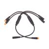 E-bike Signal Sensor Waterproof Y-Splitter 1T2 3 Pin Connector Cables Sensor For BAFANG Electric Scooter Bicycle Cord Parts