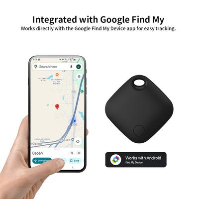 RSH Smarter GPS-Tracker für Android-Gerät Bluetooth-Tag Funktioniert mit Google Find My Tasche Gepäck Schlüsselanhänger für Xiaomi Pixel Motorola
