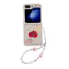 For Samsung Galaxy Z Flip 3 4 5 6 Case Z Flip5 ZFlip 5 ZFlip5 Cute Dog Bracelet Shockproof Back Cover