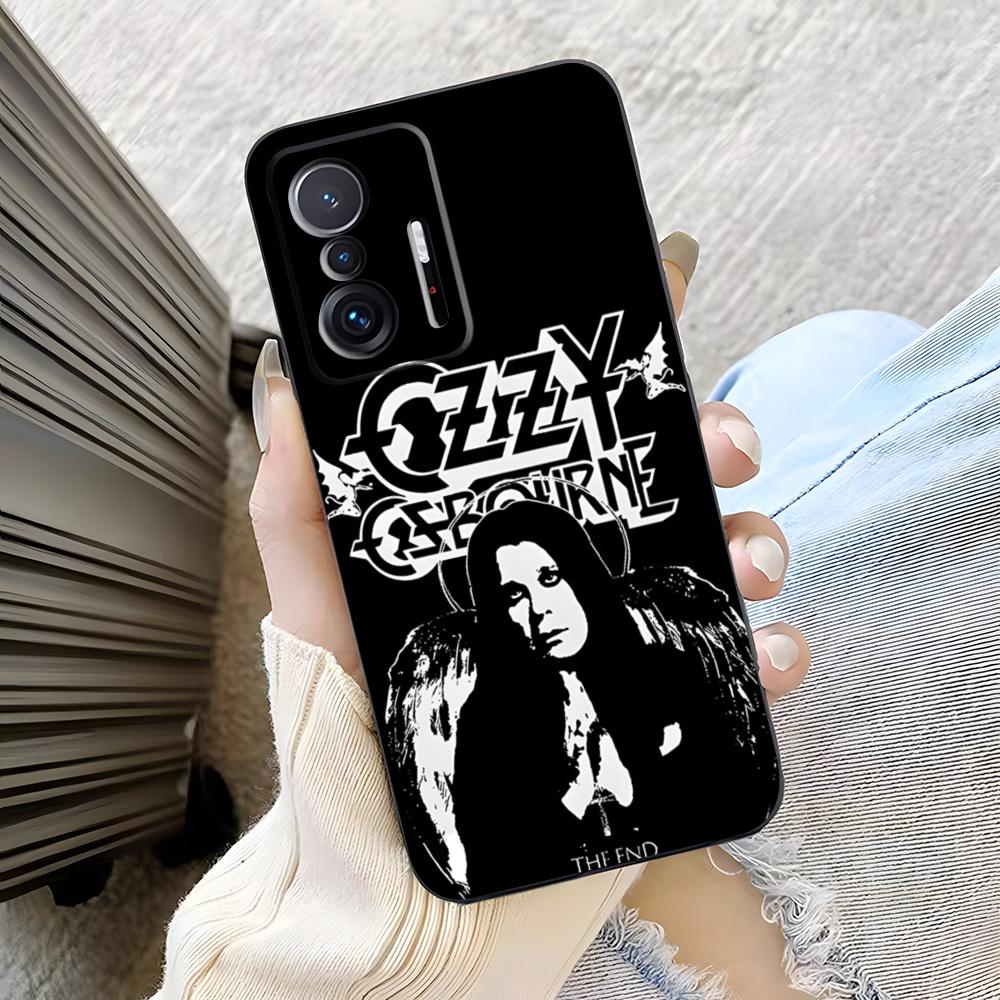 Retro Heavy Metal Band Rock Ozzy Osbourne Band Phone Case For Xiaomi Poco M7 M6 M5 M4 4g 5g F7 F6 X7 X6 X5 Ultra Pro Silicone C