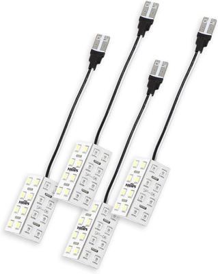 IHR Crown Sports LED Türvorhanglampe [Blinkend Rot / Weiß] 4er Set