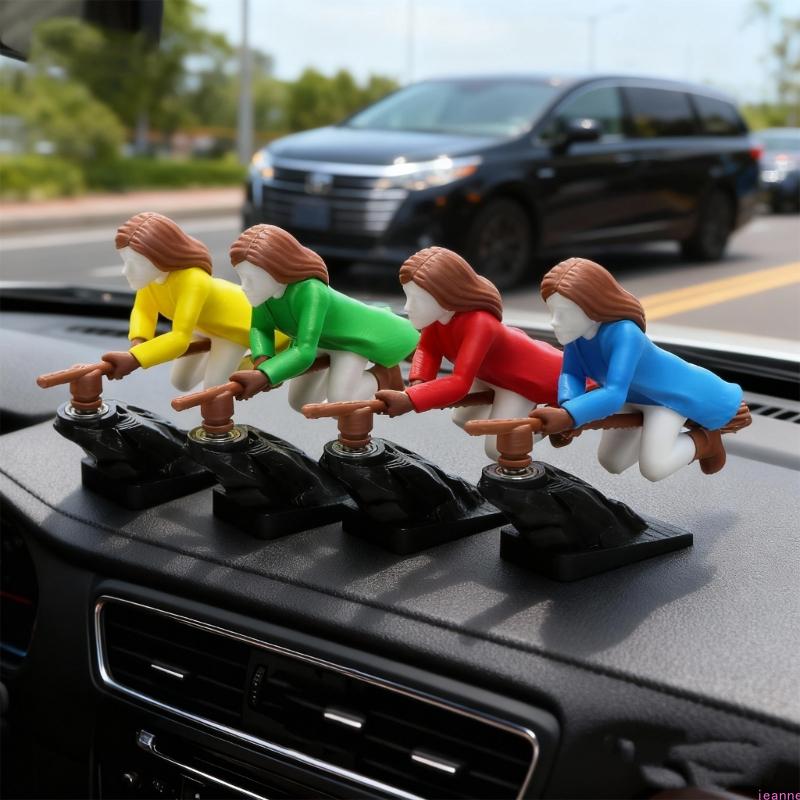Witch and Wizard Dashboard Drift Ornaments, Fun Drift Turn Wizard Decor, Fantasy Car Decoration Gifts for Enthusiasts Vehicle In