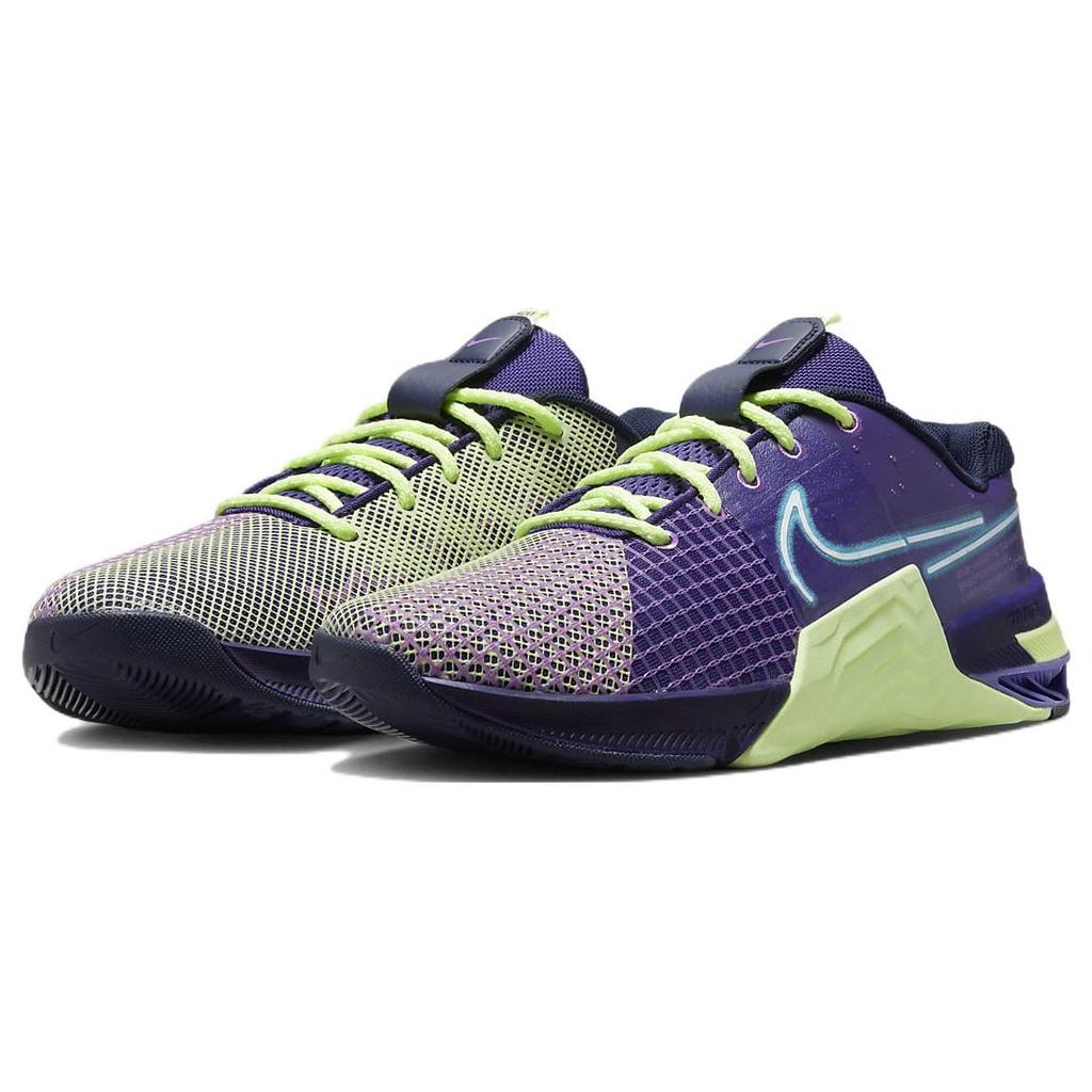 Nike Metcon 8 AMP Deep Purple Barely Volt Herren Sneakers Blackened-Blue Baltic-Blue DV1206-500