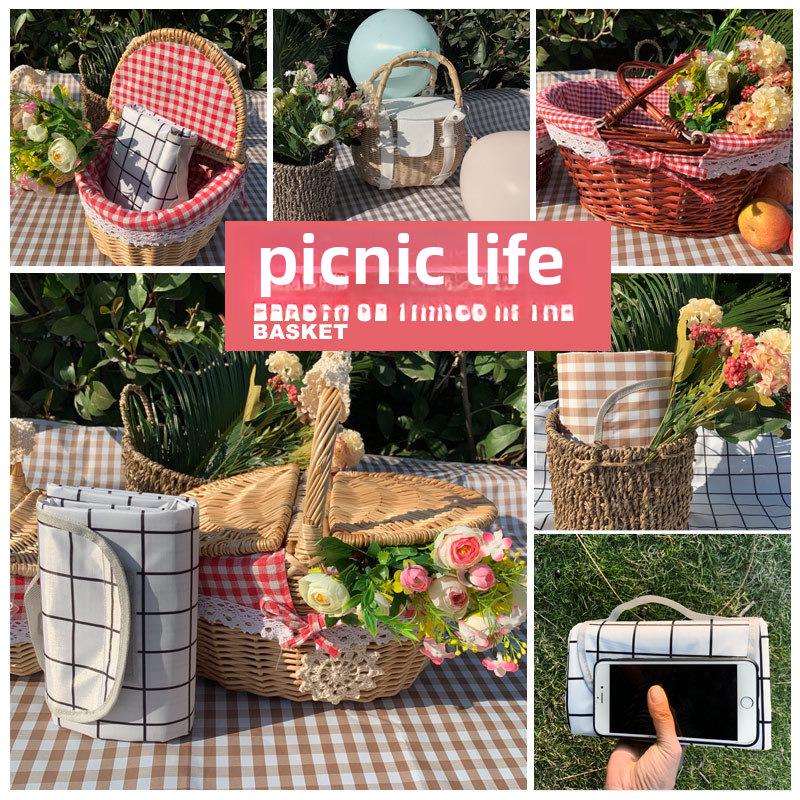 Tapis de pique-nique et de camping imperméable Beilian - Épais, portable, tapis de sol d'extérieur résistant à l'humidité