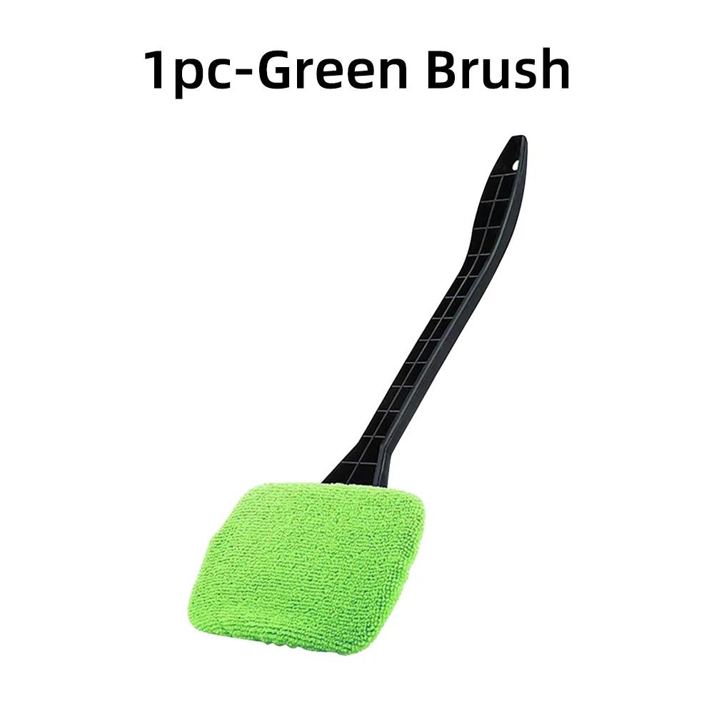 Car Windshield Cleaning Brush Kit Window Wash Cleaner Brush Cleaning Tool Auto Glass Wiper with Long Handle Car Accessories