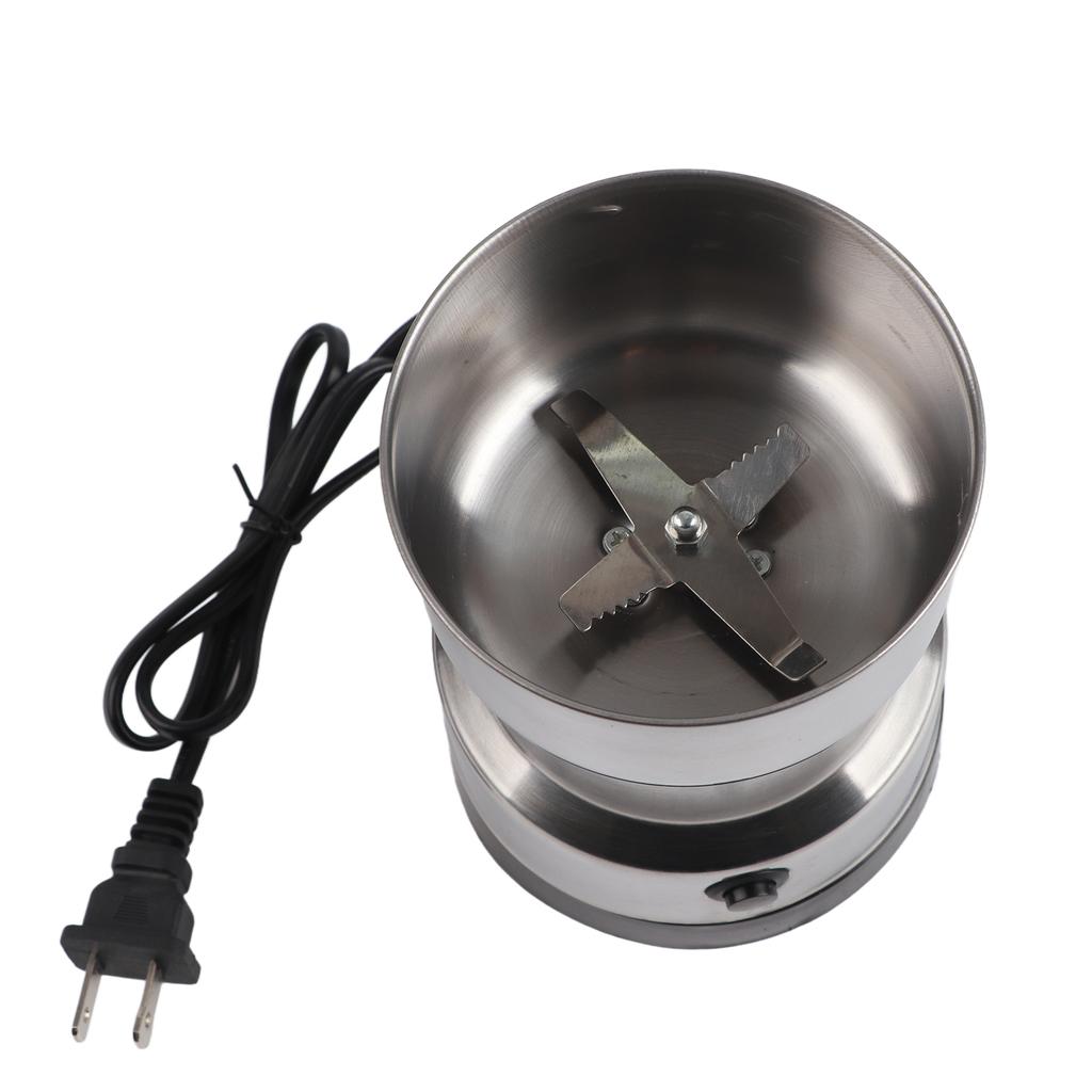 Electric Grinding Machine Mini Stainless Steel 4 Blade Miller Portable Grains Grinder Kitchen
