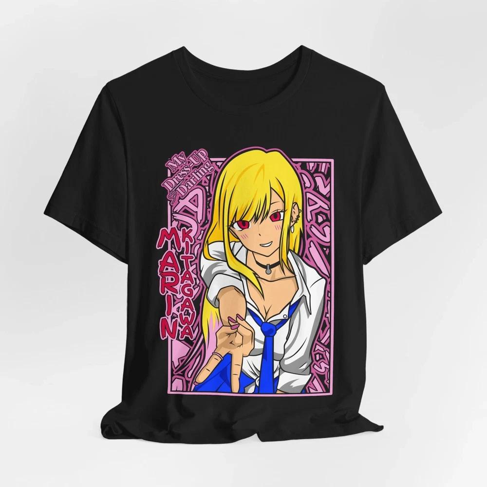 Anime My DressUp Darling Black T Shirt Size S 4XL S