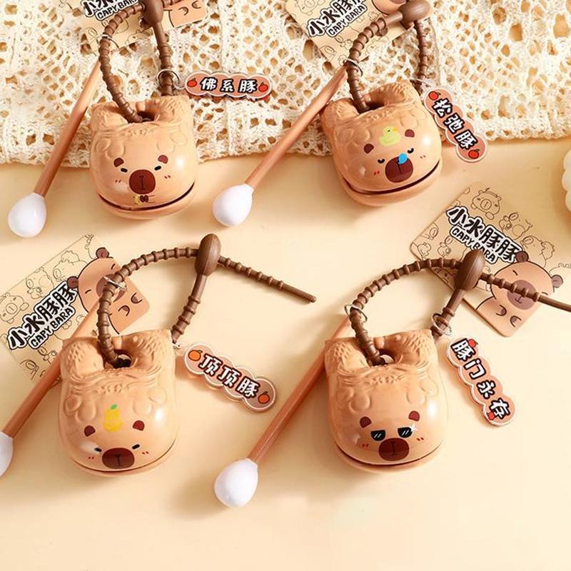 

1 шт., креативный деревянный брелок с рыбой, мультяшная забавная фигурка, игрушка-подвеска, брелок для ключей, декомпрессированный детский подарок, сумка через плечо, холщовая сумка, подвеска