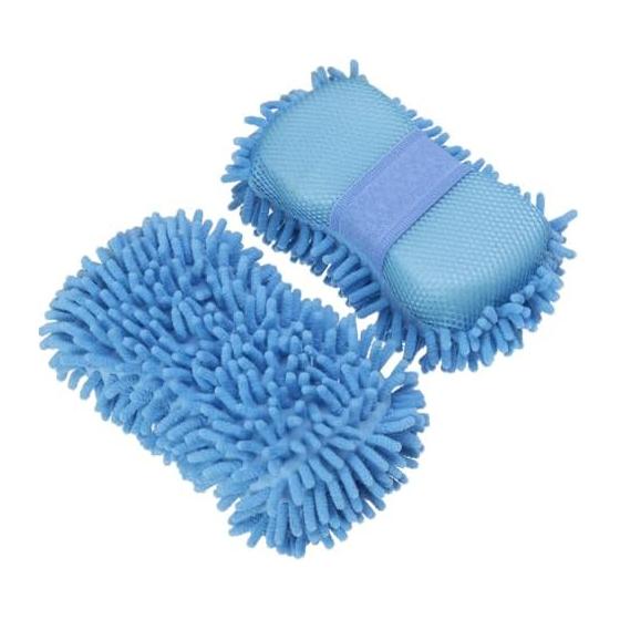 Outanaya Microfiber Car Wash Gloves, Comfortable To Wear, Super Absorbent, Perfect for Cleaning Cars and Kitchens, Convenient Item That Can Also Be