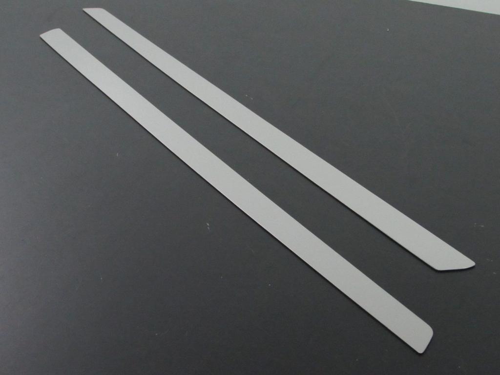 BRIGHTZ Finish Stainless Steel Plated Slide Rail Panels for Toyota Elgrand E52 Ultra-Mirror (2-Piece Set) (SLI-PAN-007) (Product Code 5590)