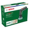 Bosch DIY Cordless Cleaning Brush Main Hard Detail Pad Hard Polishing Soft Polishing and Micro USB Perfect for Cleaning Wet Areas 3.6V (Includes