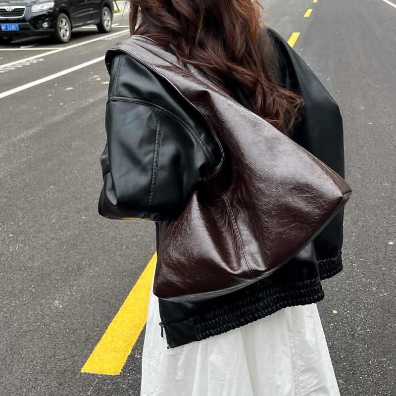 Vintage Underarm Bag Women's Tote Bag Large Capacity Shoulder Bag