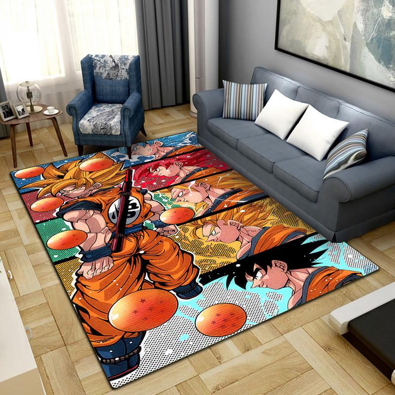 Dragon Ball Area Carpet for Living Room Bedroom Home Decor Cool Movie Mat Floor Mat -LXR20