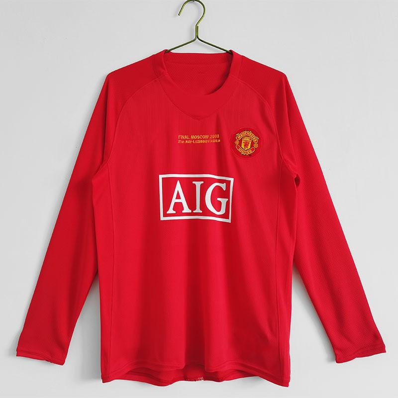 Vintage Long Sleeve Jersey Arsenal England Portugal AC Milan Classic Football Shirt