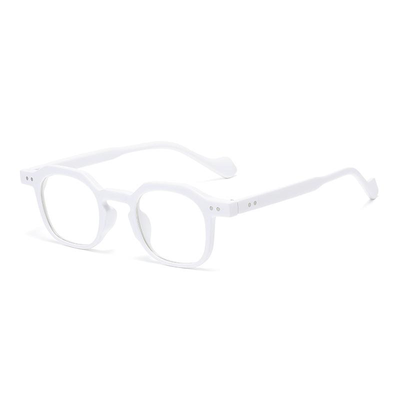 New Retro Small Square Men Glasses Frame Fashion Punk Eyewear Clear Anti-Blu-Ray Women Optical Frame Computer