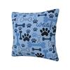 Dog Bones And Paw Throw Pillow Covers Living Room Decoration Animal Cushions Cover For Sofa Car Seat Square Polyester Pillowcase