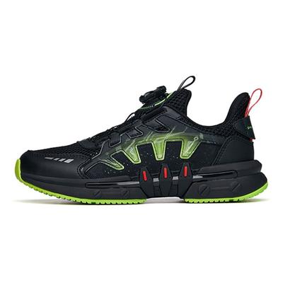 Comfortable Versatile Non-Slip Shock Absorbing Wear-Resistant Kids Footwear Black Green 312228809-11