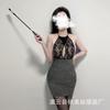 Sexy lingerie female pure desire secretary outfit lace onesie skirt deep V seduction bed free cosplay