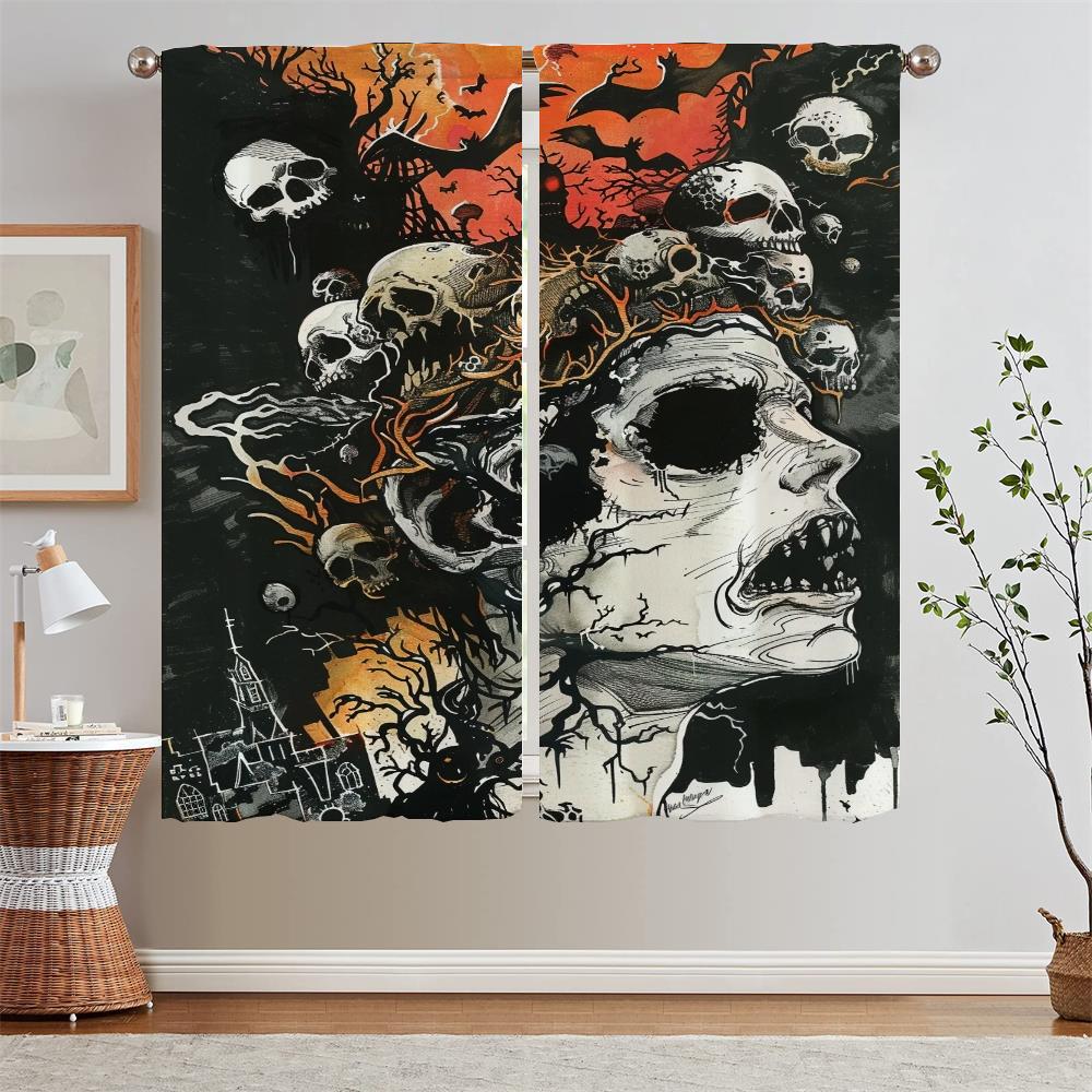 

Cartoonist Kelley Jones Bedroom Curtains 2 Pieces Kitchen Curtain Tiebacks Blackout Curtains for Living Room Decoration Blinds W50xH70cmx2pcs-CL