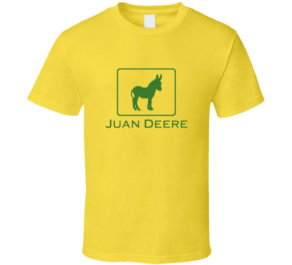 Juan Deere Spoof Tractor Funny Gift T Shirt 4XL