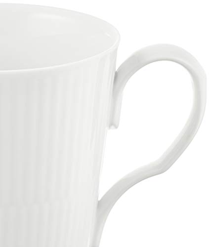[Officially Imported] Royal Copenhagen White Fluted Pair Mug, Small, 280ml, Wedding Gift, Product Number 1017377