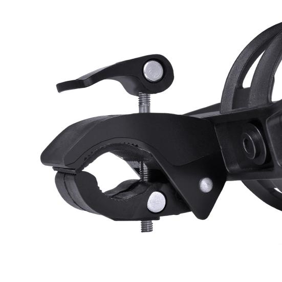 Puntos Bicycle Bike 360 Degrees Rotating Quick Release Water Bottle Holder Cage Rack