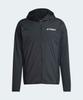 adidas Terrex Xperior Climawarm+ Windlight Fleece Hooded Jacket - Black / Jf1227