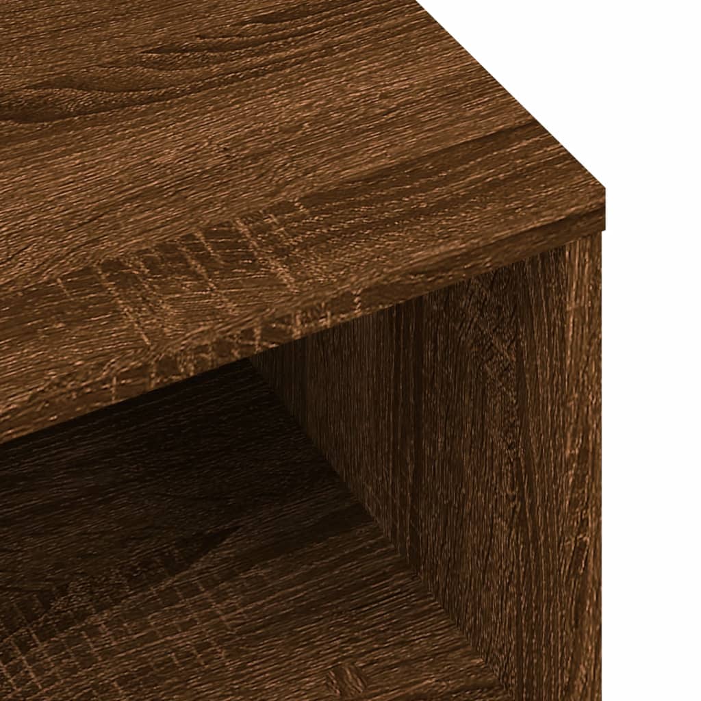 Vidaxl Mobile TV, Rovere Marrone, 80X40X40 Cm