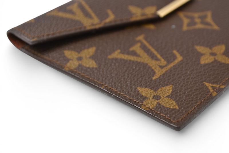 Used LOUIS VUITTON MonogramCard Case Coated canvas unisex