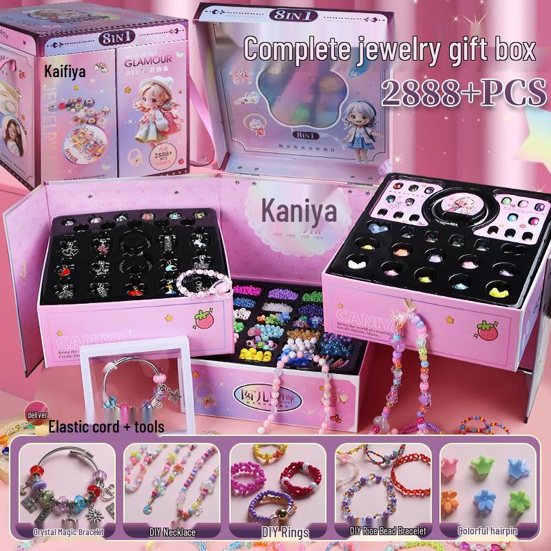 Детский набор для изготовления бижутерии своими руками