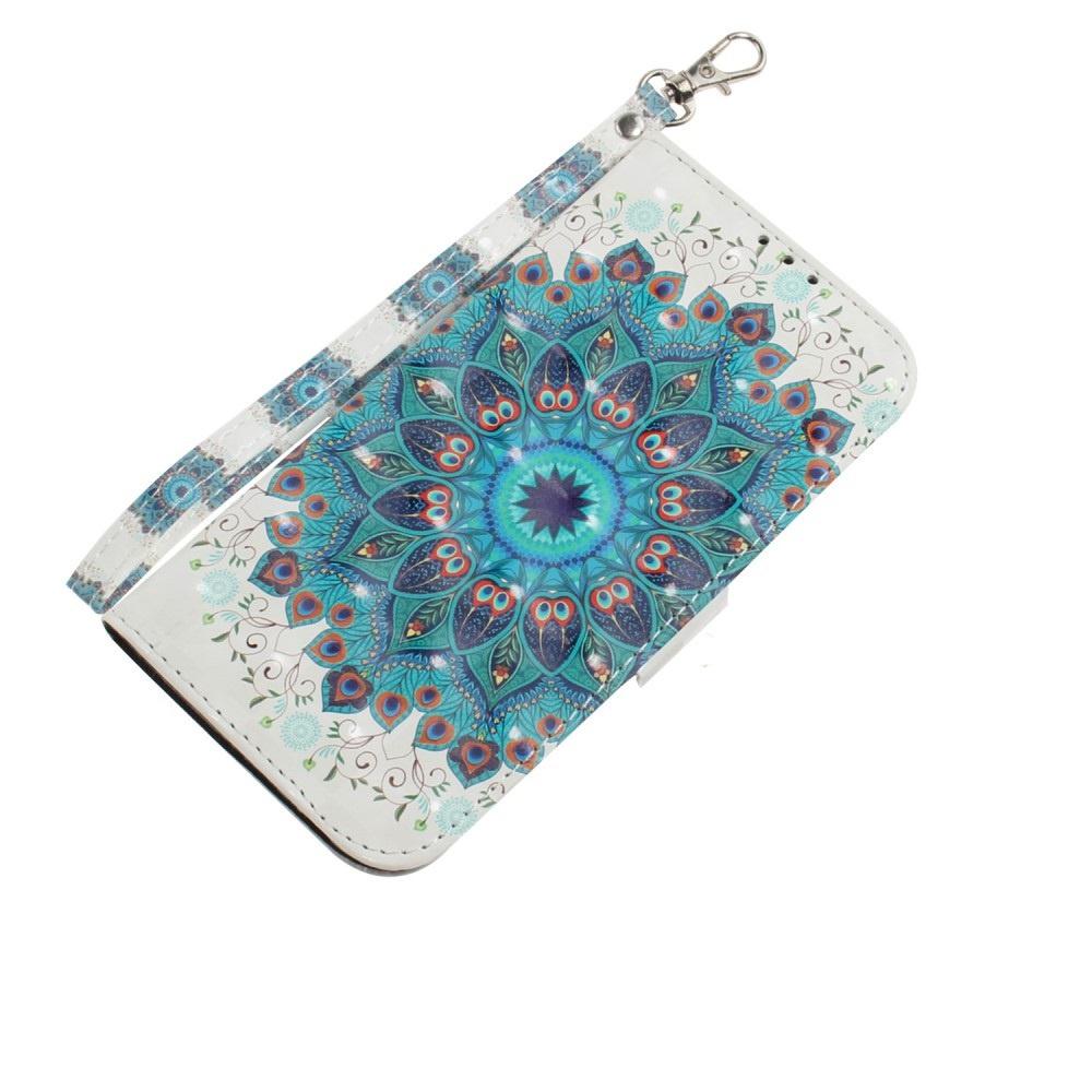 Flip Case for Samsung Galaxy A54 5G, Wallet, Mandala Flower